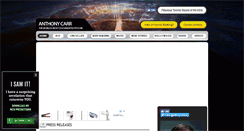 Desktop Screenshot of anthonycarrpsychic.com